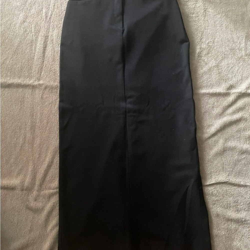Parasuco Collection Y2K Elegant Black Pencil Skirt